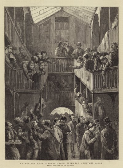A questão oriental, a bolsa de valores, Constantinopla de Walter Charles Horsley