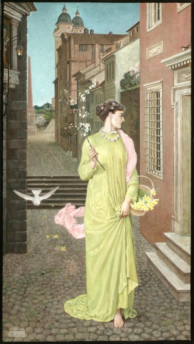 Um Arauto da Primavera de Walter Crane