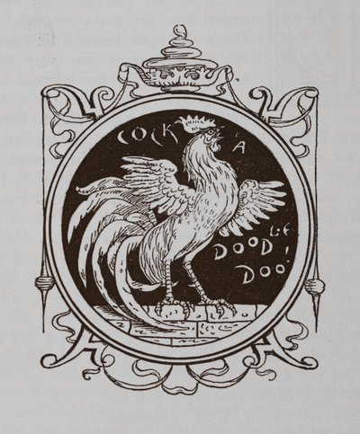 Um cultivo de galo. de Walter Crane