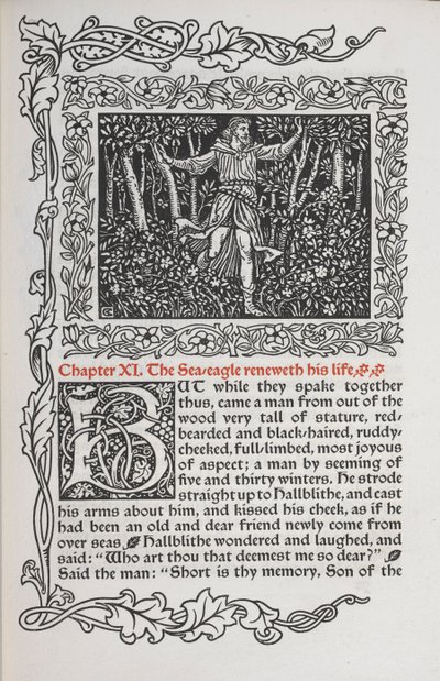 Capítulo XI. A águia do mar renova a sua vida. de Walter Crane