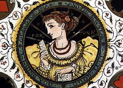 cartão de Natal de Walter Crane