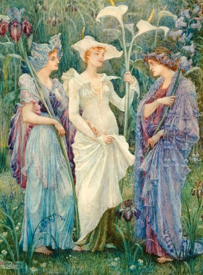 Bandeiras da Primavera de 1894 de Walter Crane