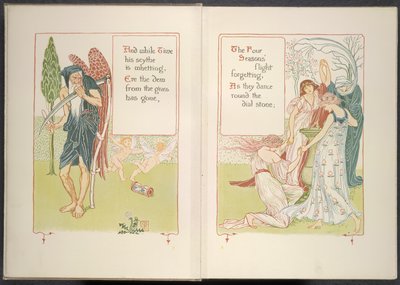 O tempo do pai e as quatro estações de Walter Crane