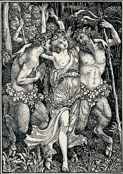 Ilustração para o Faerie Queene, c1890, 1897 de Walter Crane