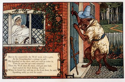 Little Red Riding Hood, de John Lane, Walter Crane