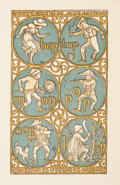 Palavras rimadas que terminam na letra P. O Primário de Ouro. de Walter Crane