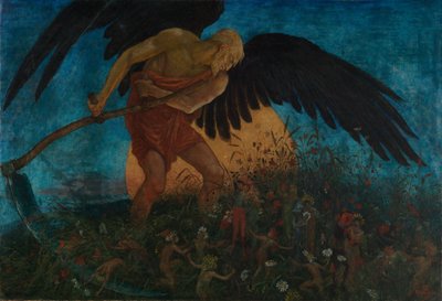 A Morte ceifeira de Walter Crane