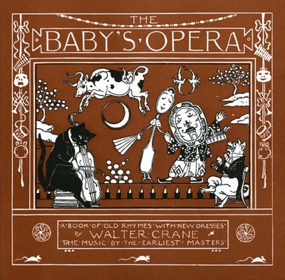 A Ópera dos bebés de Walter Crane