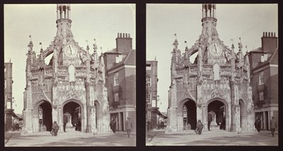 Market Cross, Chichester, West Sussex, 1913. de Walter Edward Zehetmayr