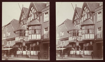 Old George Inn, 17 High Street, Salisbury, Wiltshire, 1913. de Walter Edward Zehetmayr