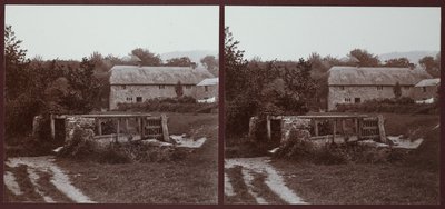 Old Mill, Rhode Lane, Uplyme, East Devon, Devon, 1913. de Walter Edward Zehetmayr