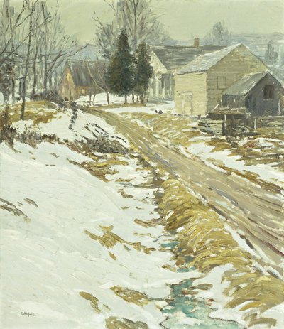 Manhã gelada de Walter Elmer Schofield