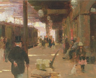 Estação Ferroviária Hastings de Walter Frederick Osborne