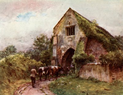 Portão de entrada, Abadia de Cleeve de Walter Frederick Roofe Tyndale
