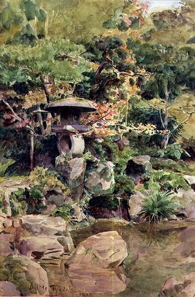 Jardim em Ashinoyu de Walter Frederick Roofe Tyndale