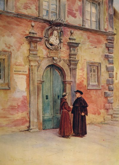 Palazzo Negroni, Montepulciano, c1900 1913 de Walter Frederick Roofe Tyndale