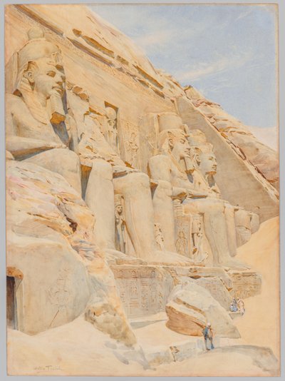 O Grande Templo de Abu Simbel de Walter Frederick Roofe Tyndale