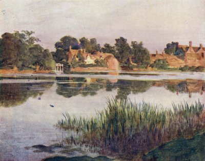 A Nova Floresta: Moinho de Beaulieu (cor litho) de Walter Frederick Roofe Tyndale