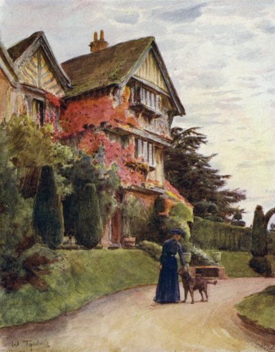 A Nova Floresta: Littlecroft, Lyndhurst (cor litho) de Walter Frederick Roofe Tyndale