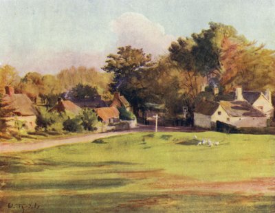 A Nova Floresta: Verde Cisne, Lyndhurst (cor litho) de Walter Frederick Roofe Tyndale
