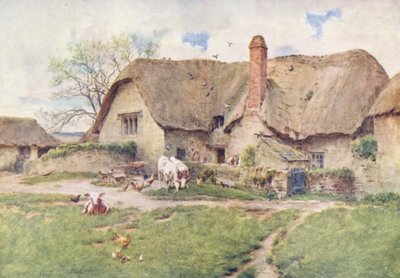 Wessex: Uma exploração leiteira de Wessex (litografia a cores) de Walter Frederick Roofe Tyndale