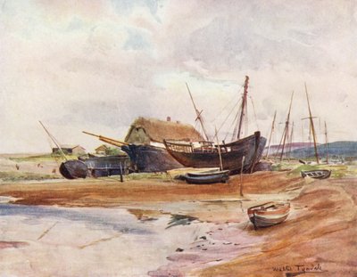 Wessex: Um paraíso de Wessex (litografia a cores) de Walter Frederick Roofe Tyndale