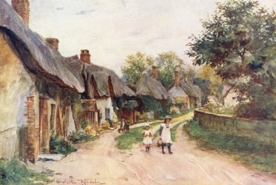 Wessex: Moreton, Dorset (litografia a cores) de Walter Frederick Roofe Tyndale