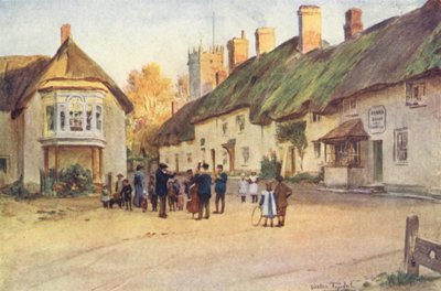 Wessex: Puddletown (litografia a cores) de Walter Frederick Roofe Tyndale