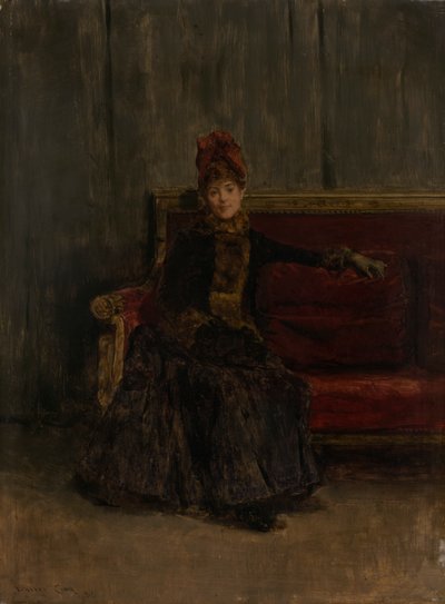 Senhora sentada de Walter Gay
