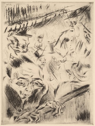Robert no Teatro, 1918. de Walter Gramatte