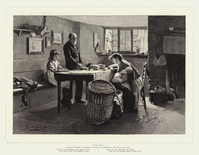 Graça (gravura) de Walter Granville Smith