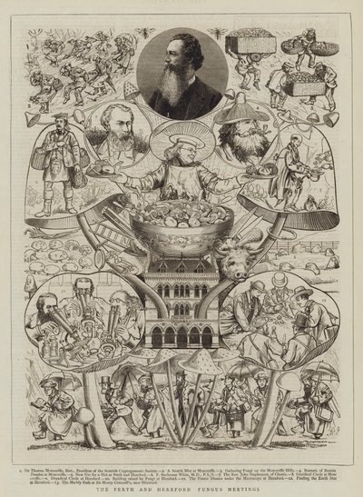 As reuniões do fungo de Perth e de Hereford de Walter Granville-Smith