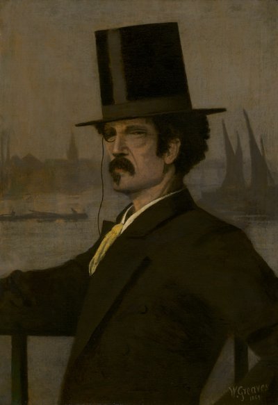 James McNeill Whistler, 1869. de Walter Greaves