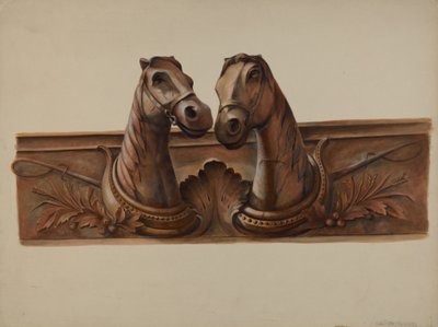 Barn Decoration, c. 1938. de Walter Hochstrasser