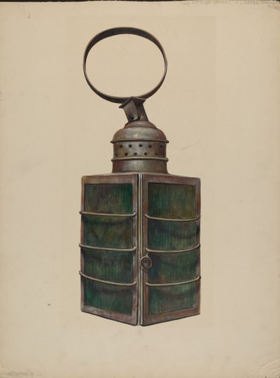 Lanterna, c. 1938. de Walter Hochstrasser