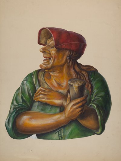 Tavern Figure, c. 1937. de Walter Hochstrasser