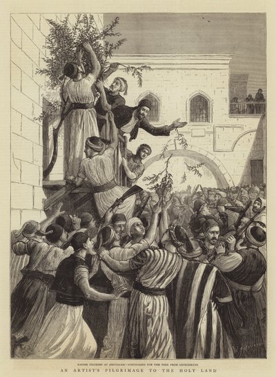 A peregrinação de um artista à Terra Santa de Walter Jenks Morgan