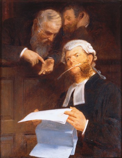 Instrução do advogado de Walter Jenks Morgan