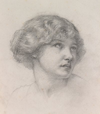 Cabeça de uma menina de Walter John Knewstub