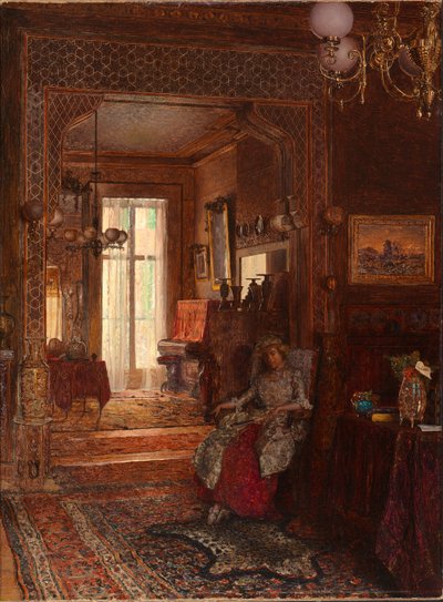 De Forest Interior, 1878. de Walter L. Palmer