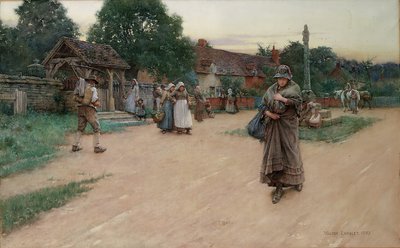 Traído, 1887 de Walter Langley