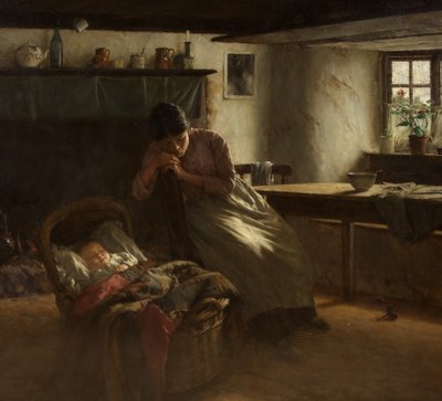 Day Dreams, c.1914 (óleo sobre tela) de Walter Langley