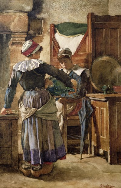 Seu primeiro nascido de Walter Langley