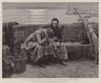 Never Morning Wore to Evening, mas algum coração fez Break de Walter Langley
