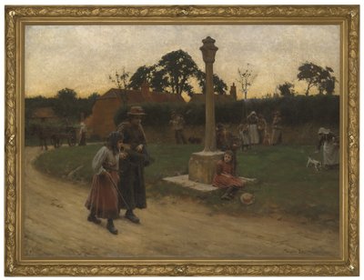 Músicos errantes (emoldurados) de Walter Langley