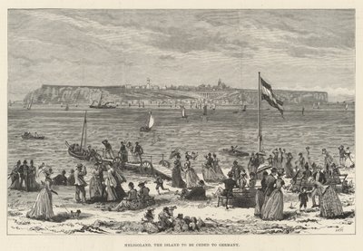 Heligoland, a ilha a ser cedida à Alemanha de Walter Paget