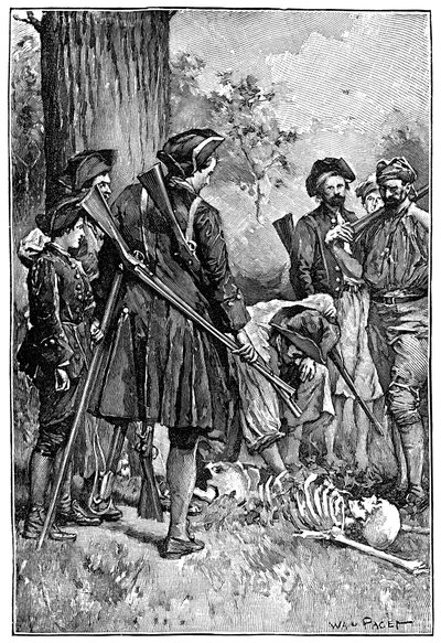 Ilustração de Walter Paget (1863-1935) para o romance "A Ilha do Tesouro" de Robert Louis Stevenson (1850-1894) 1900 de Walter Paget