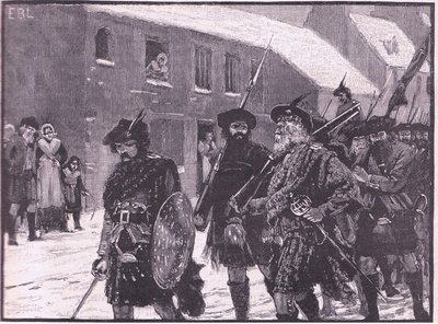 Retiro dos Highlanders AD 1716 de Walter Paget