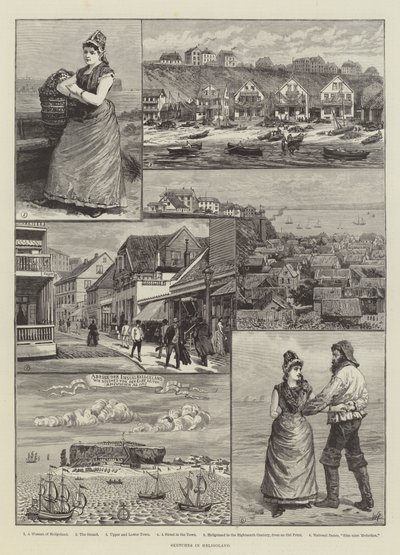 Esboços em Heligoland de Walter Paget