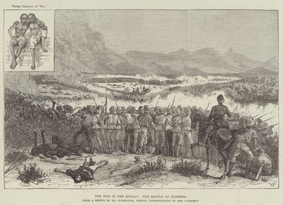 A guerra no Sudão, a batalha de Hasheen de Walter Paget
